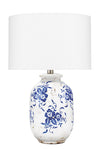 Decoratorsbest Ruth Ceramic Table Lamp, Blue