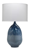 Jamie Young Twilight Iron Table Lamp, Blue Ombre