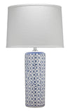 Decoratorsbest Vivian Ceramic Table Lamp, Blue