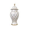 Dana Gibson Small Ginger Jar In Gold French Twist