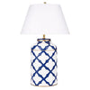 Dana Gibson Magda In Persimmon Ikat Lamp