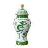 Dana Gibson Green Dragon Medium Jar