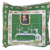 Dana Gibson Green Dog Square Pillow