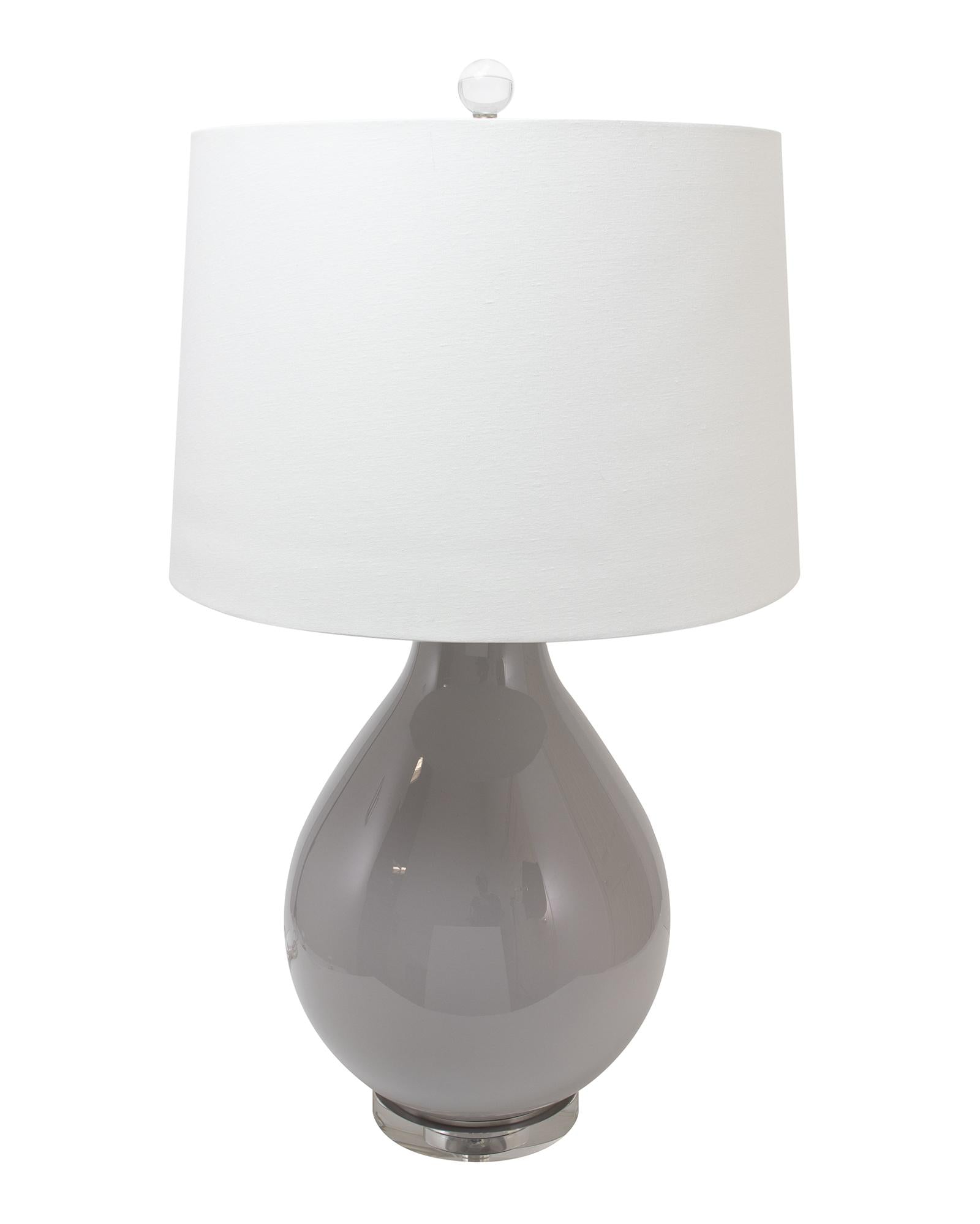 Small grey deals bedside lamps