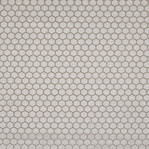 Clarke & Clarke Hexa Taupe Fabric