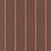 Mulberry Stony Stripe Rust/Blue Fabric