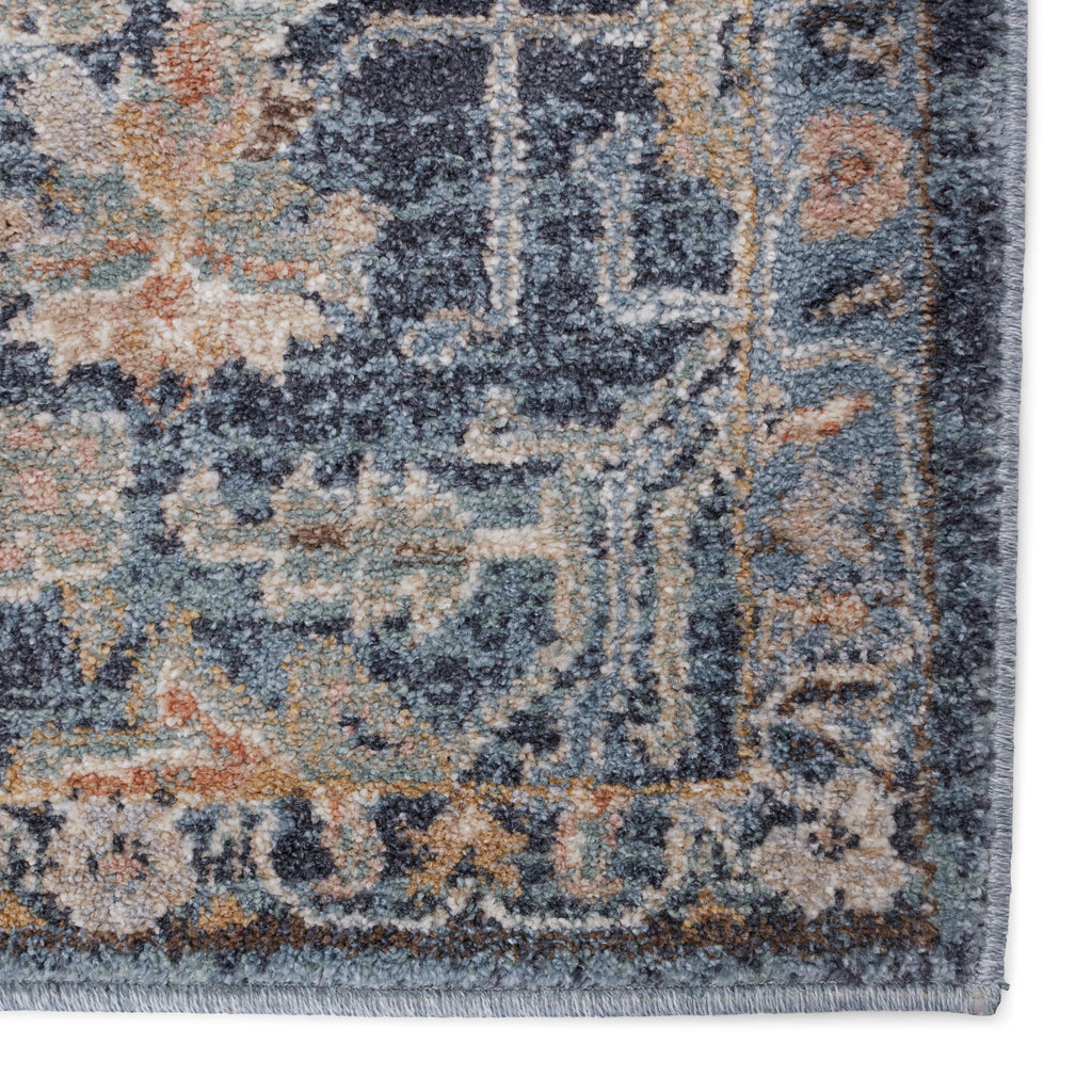 Vibe By Jaipur Living Mariette Oriental Blue/ Tan Area Rug (9'6"X12')