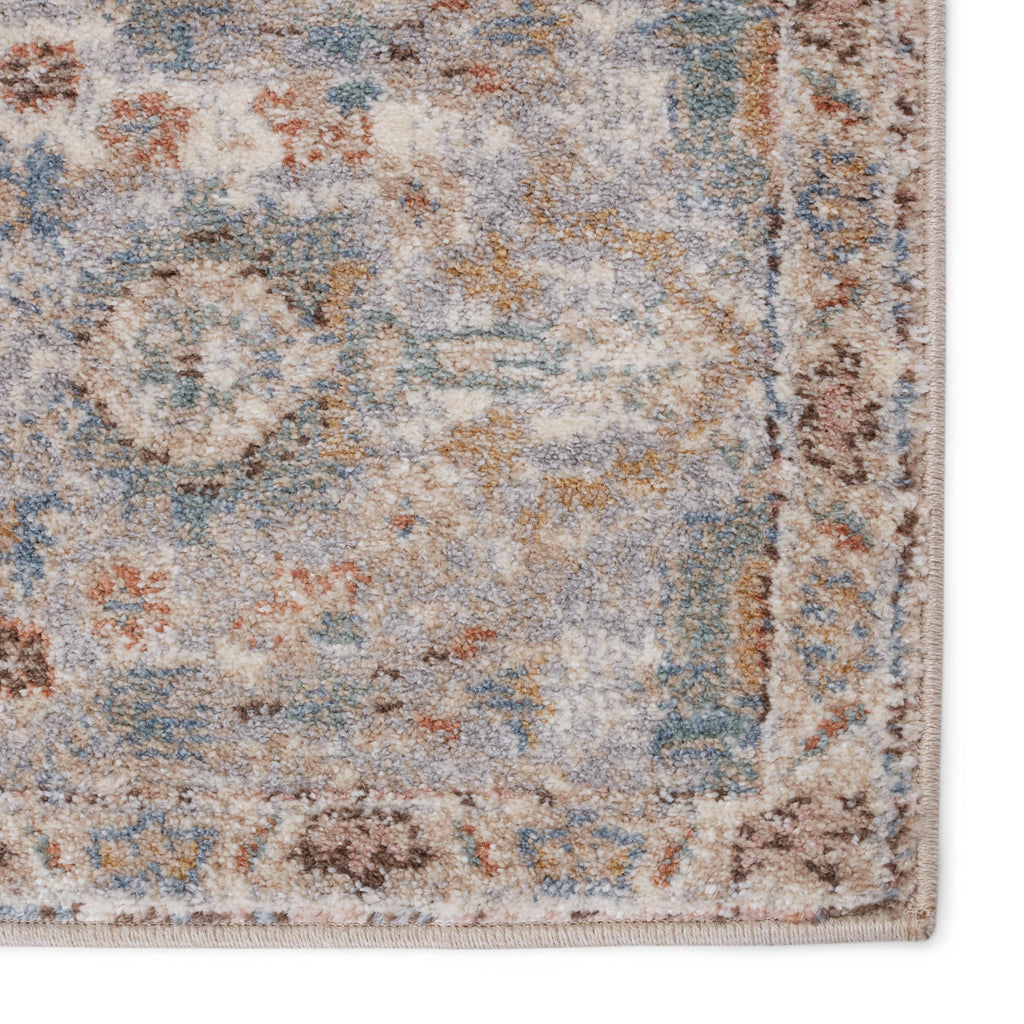 Vibe By Jaipur Living Etienne Oriental Light Taupe/ Light Gray Area Rug (5'3"X8')