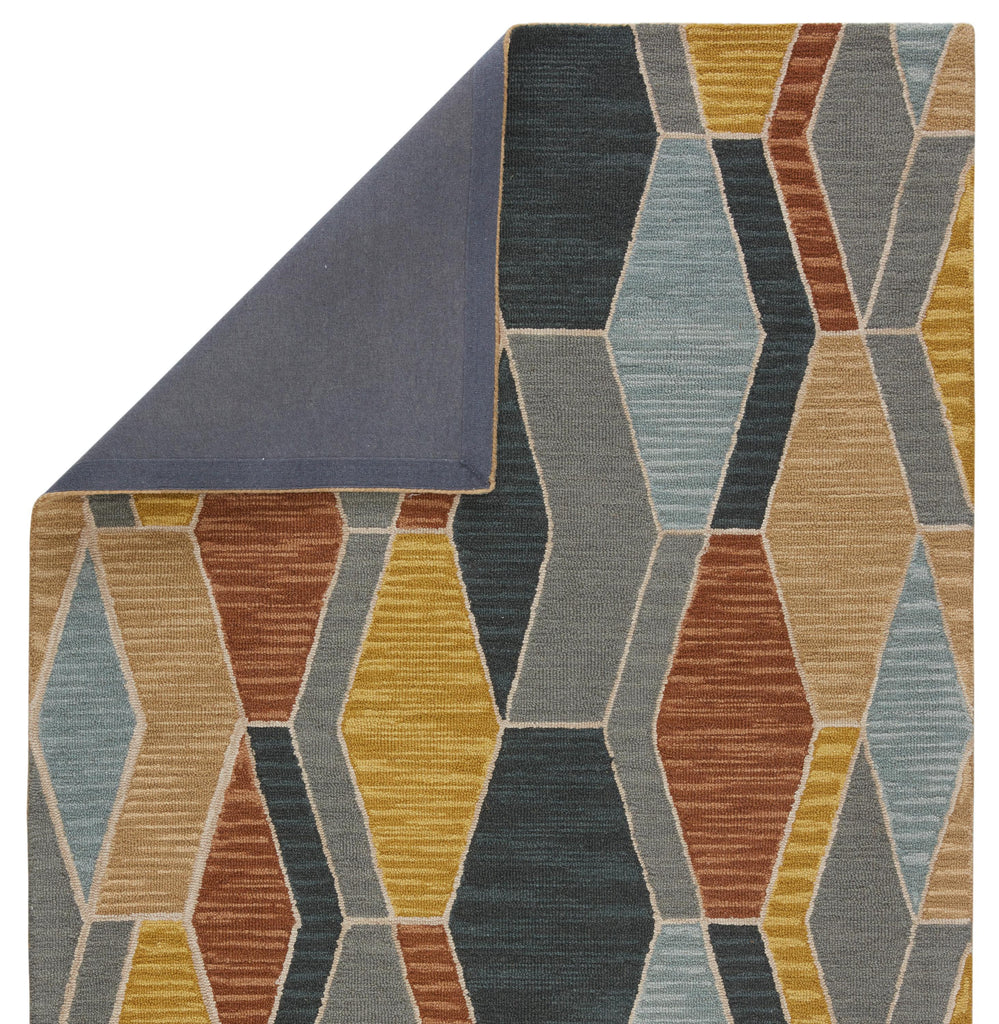 Vibe By Jaipur Living Sade Handmade Geometric Gray/ Gold Area Rug (9'X12')