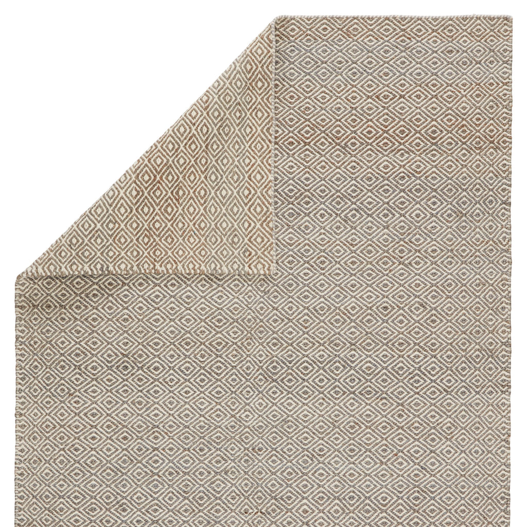 Jaipur Living Wales Natural Geometric Tan/ White Area Rug (5'X8')