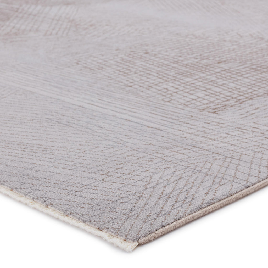 Jaipur Living Sayer Geometric Gray/ Taupe Area Rug (5'X7'6")