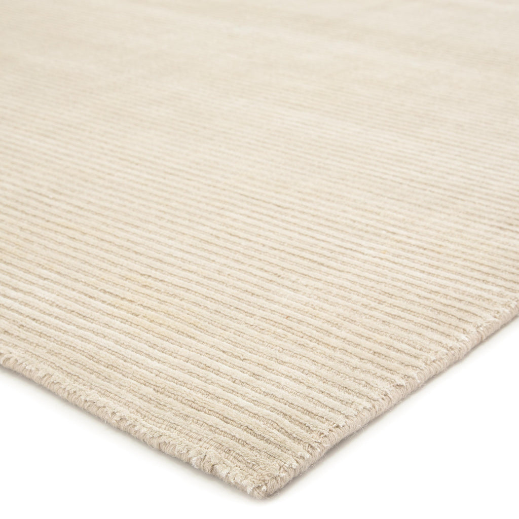 Jaipur Living Basis Handmade Solid White Area Rug (8'X10')