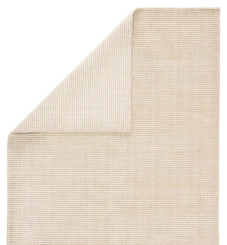 Jaipur Living Basis Handmade Solid White Area Rug (12'X15')