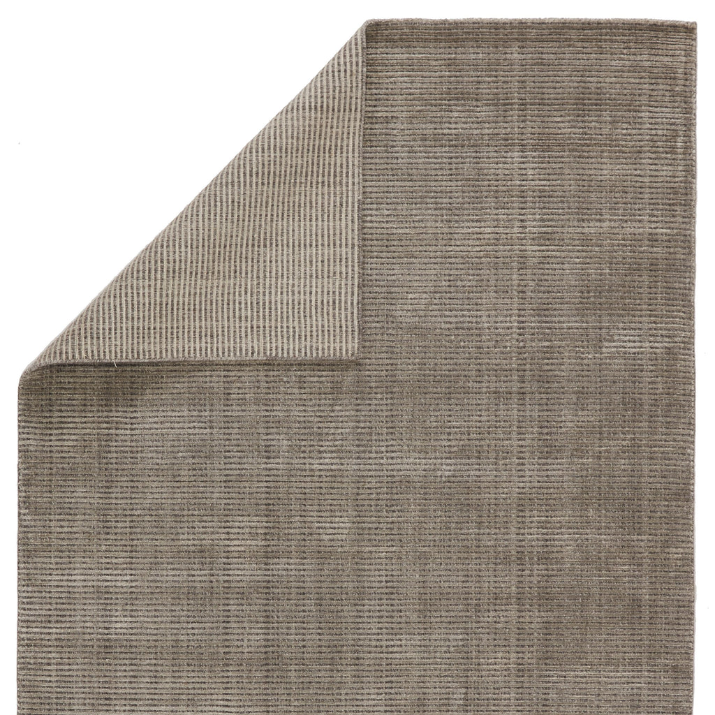 Jaipur Living Basis Handmade Solid Taupe Area Rug (5'X8')