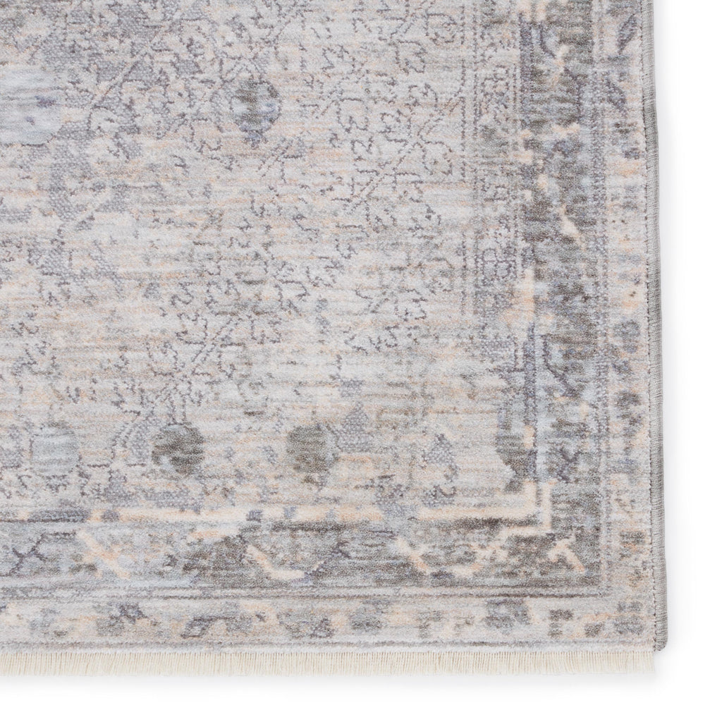 Jaipur Living Larkin Floral Light Gray/ Beige Area Rug (6'X9')