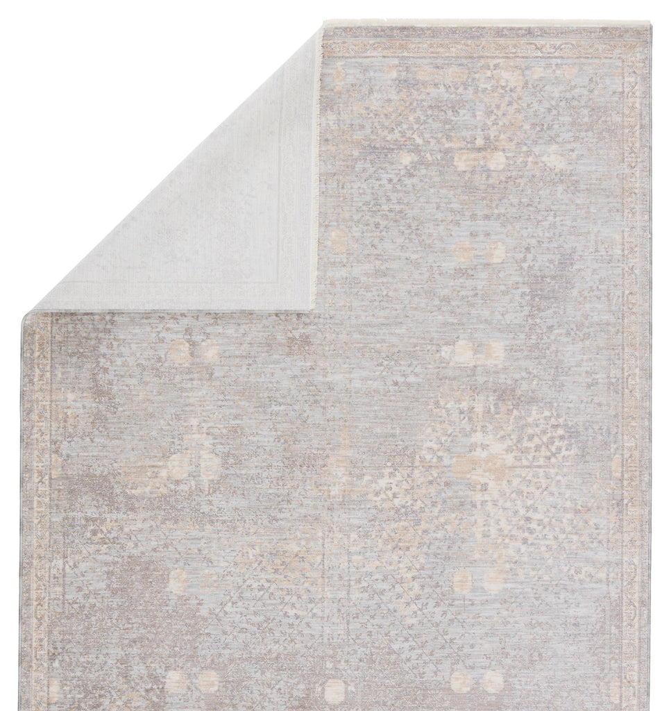 Jaipur Living Larkin Floral Beige/ Gray Runner Rug (3'X10')