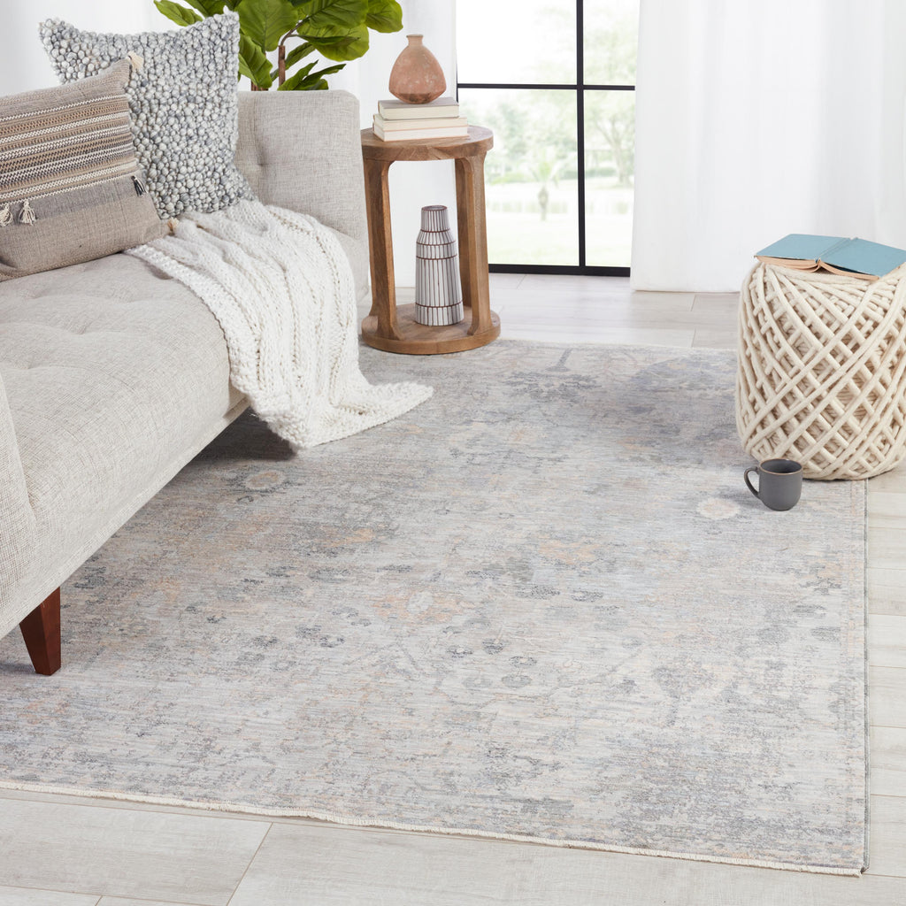 Jaipur Living Seraph Medallion Gray/ Beige Area Rug (4'X6')