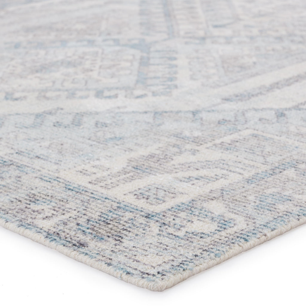 Jaipur Living Arlowe Handmade Medallion Light Blue/ Gray Area Rug (8'X10')