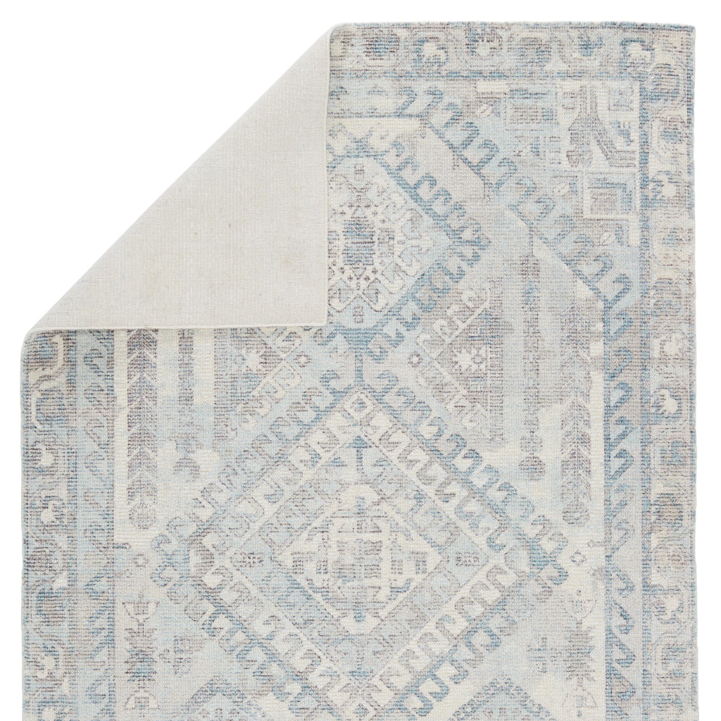 Jaipur Living Arlowe Handmade Medallion Light Blue/ Gray Area Rug (8'X10')