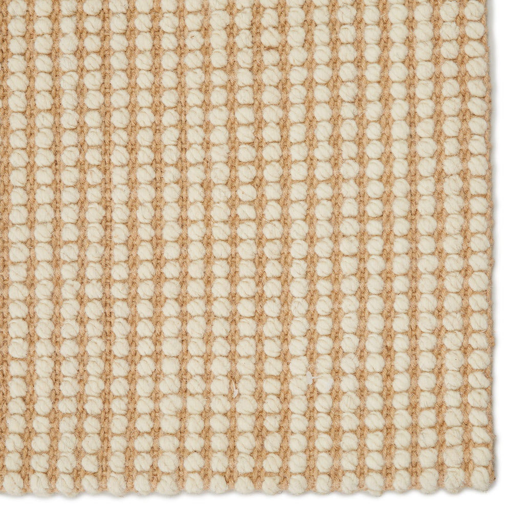 Jaipur Living Mahana Natural Trellis Cream/ Beige Area Rug (2'X3')