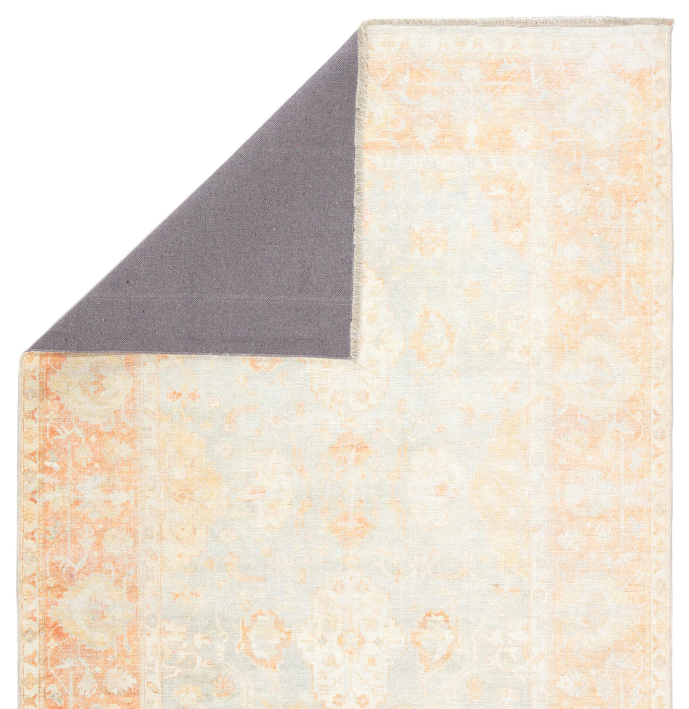 Jaipur Living Patrin Oriental Orange/ Light Gray Area Rug (7'10"X9'10")