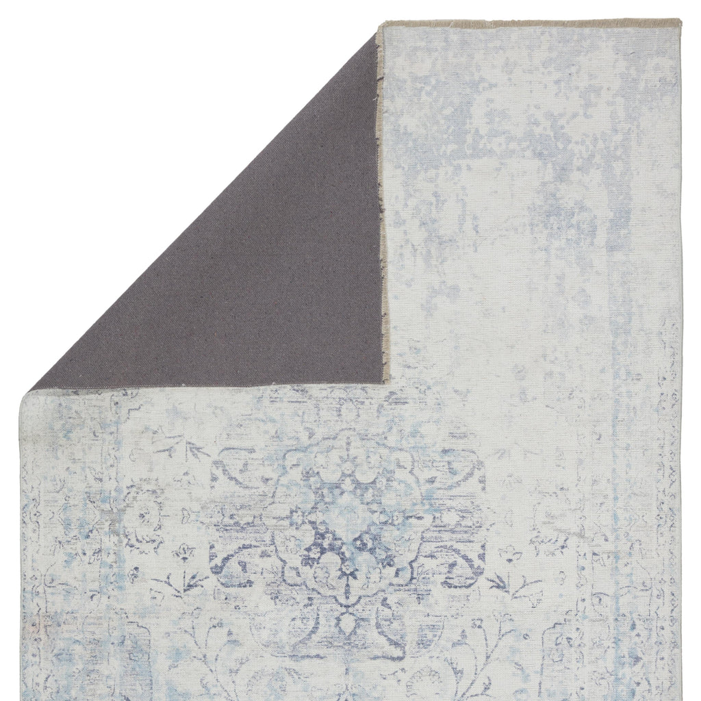 Jaipur Living Contessa Medallion Blue/ White Area Rug (4'X6')