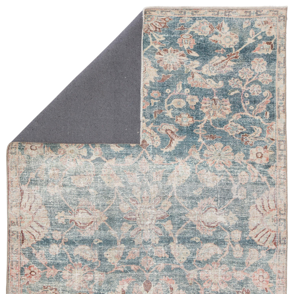 Jaipur Living Bardia Oriental Dark Teal/ Rust Area Rug (5'X8')