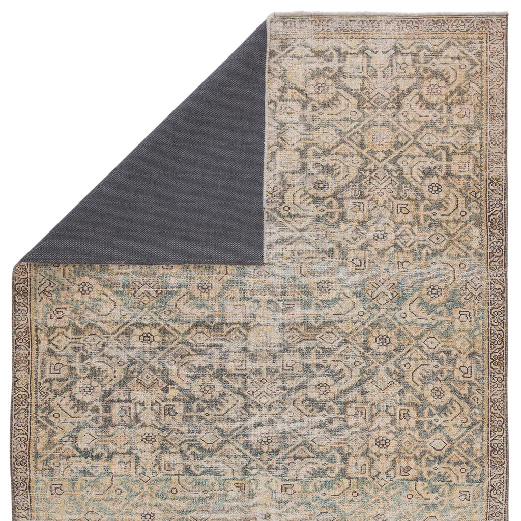 Jaipur Living Atkins Trellis Gold/ Green Area Rug (8'10"X11'9")