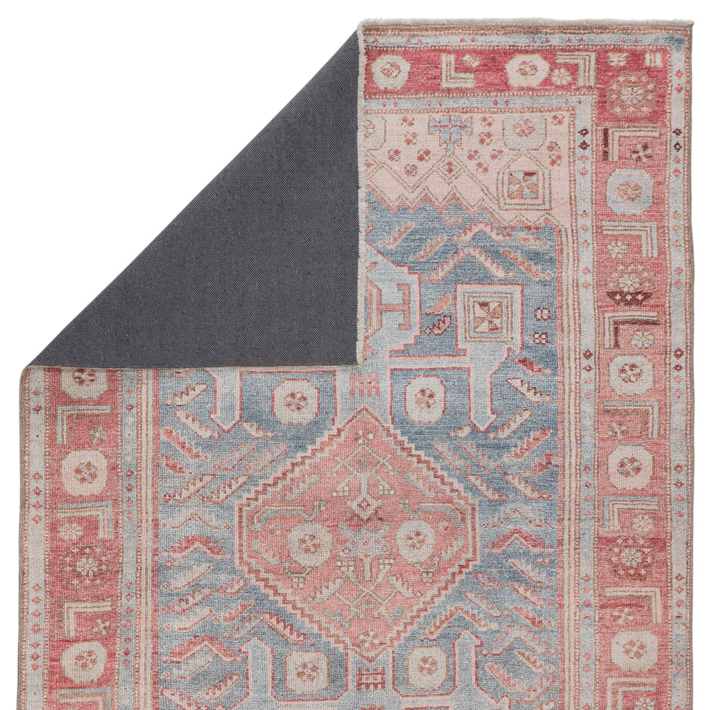 Jaipur Living Fiddler Medallion Pink/ Blue Area Rug (4'X6')