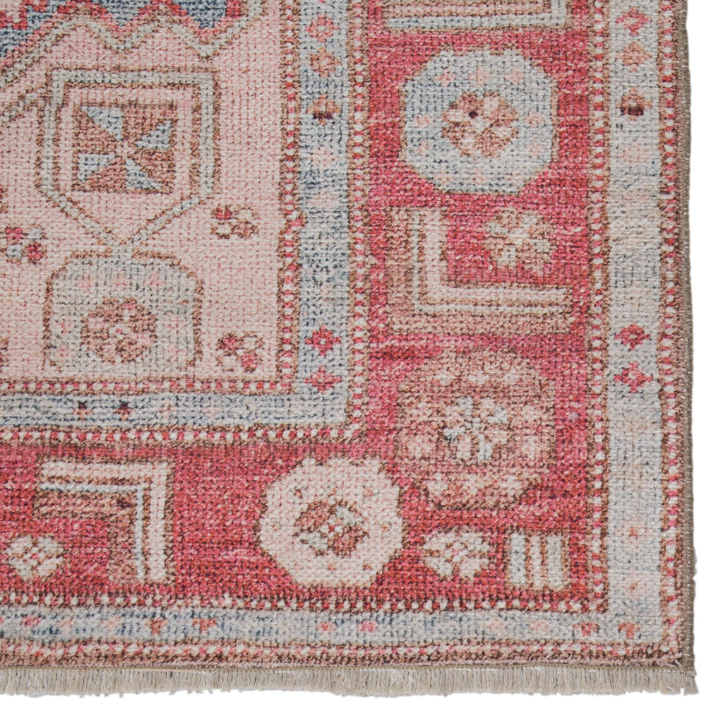 Jaipur Living Fiddler Medallion Pink/ Blue Area Rug (7'10"X9'10")