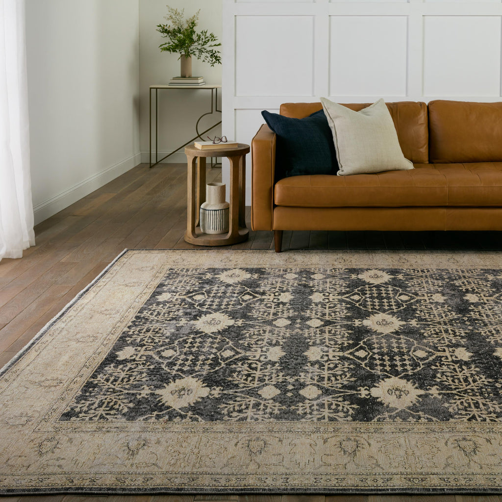 Jaipur Living Pia Medallion Navy/ Cream Area Rug (8'10"X11'9")