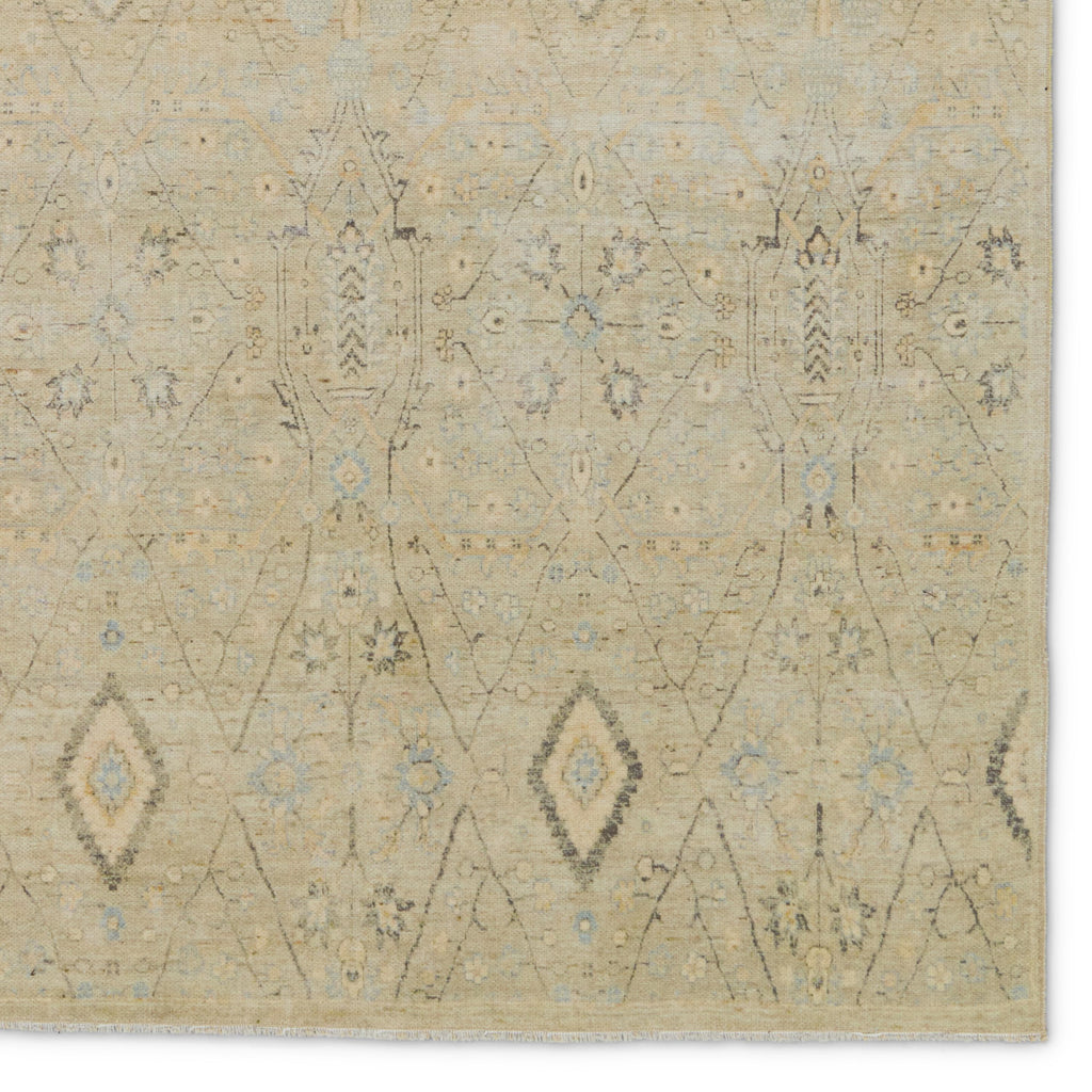 Jaipur Living Maisie Medallion Green/ Blue Area Rug (7'10"X9'10")