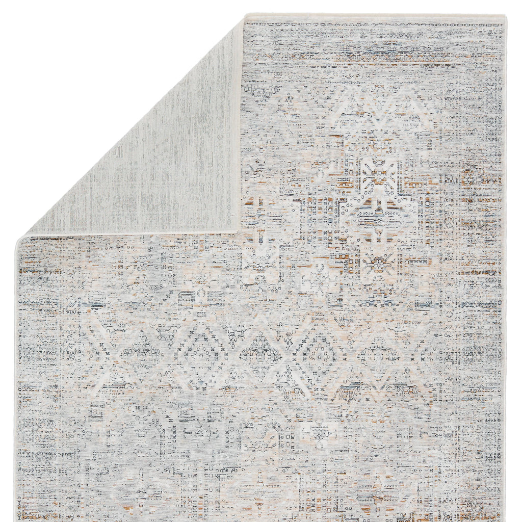 Jaipur Living Nala Medallion Light Gray/ Gold Area Rug (8'X10')