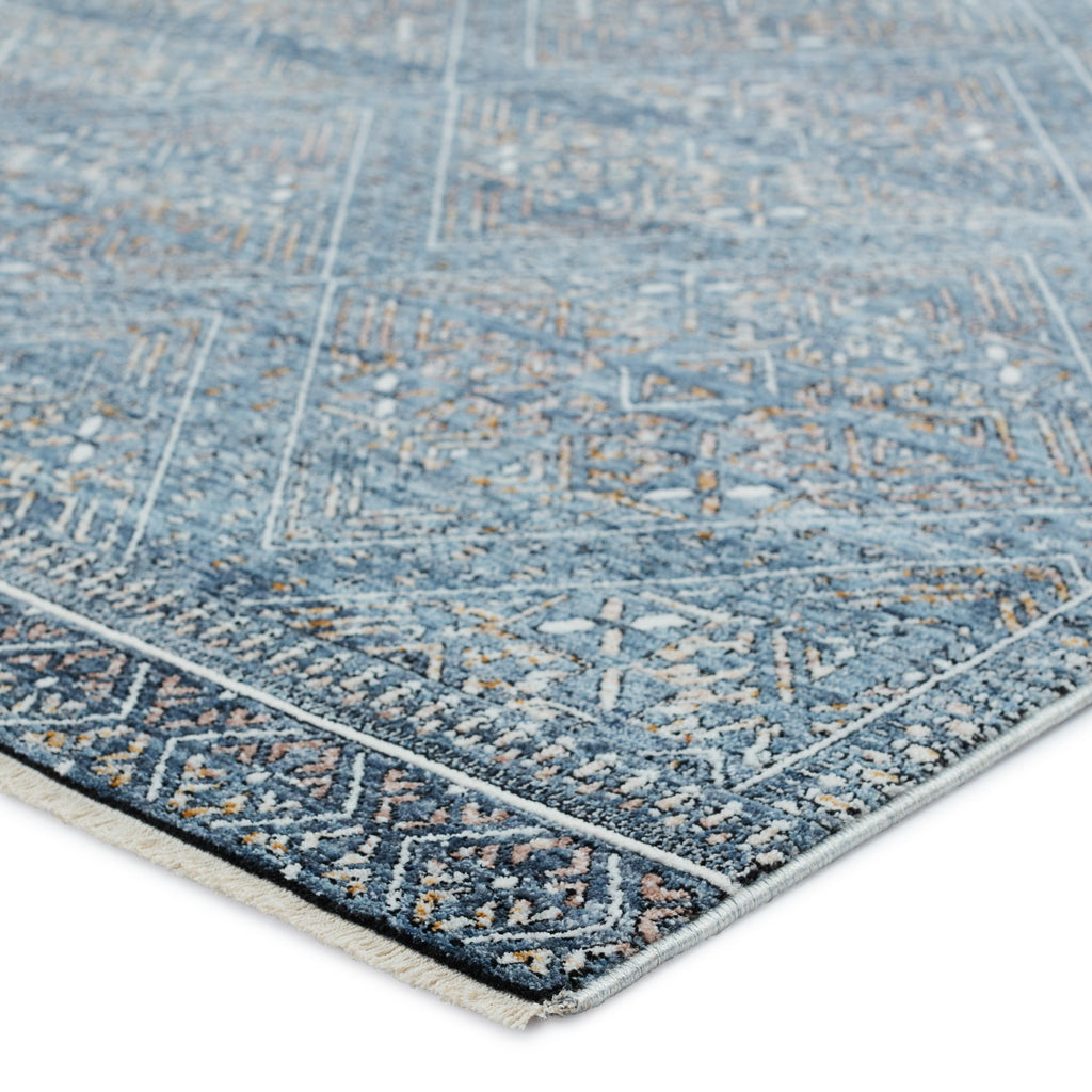 Jaipur Living Talos Trellis Blue/ Gold Area Rug (8'X10')