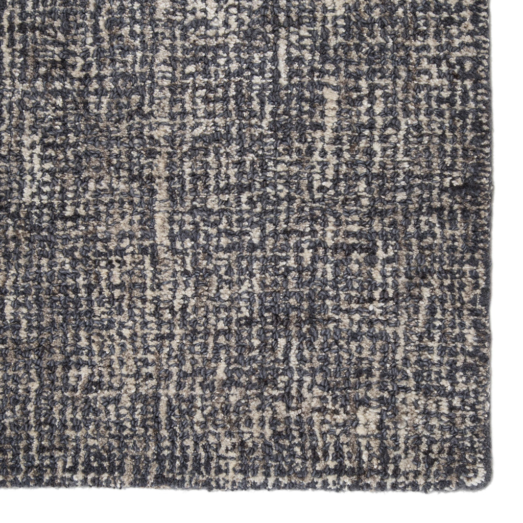 Jaipur Living Britta Plus Handmade Solid Dark Gray/ Light Gray Area Rug (8'X10')