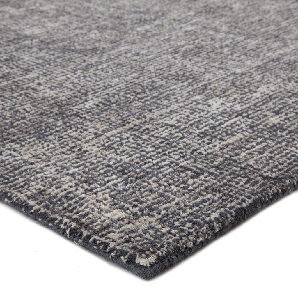 Jaipur Living Britta Plus Handmade Solid Dark Gray/ Light Gray Area Rug (9'X12')