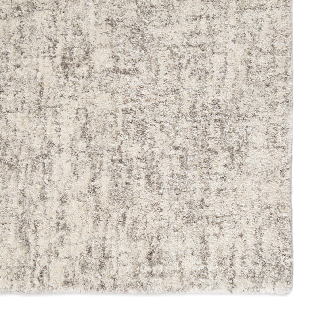 Jaipur Living Britta Plus Handmade Solid Ivory/ Gray Area Rug (8'X10')