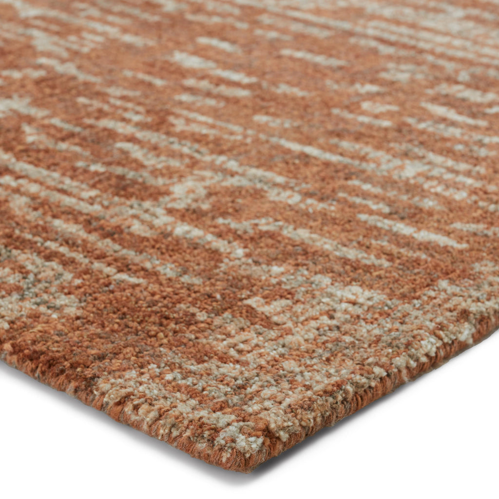 Jaipur Living Pangia Handmade Abstract Rust/ Light Brown Area Rug (9'X12')