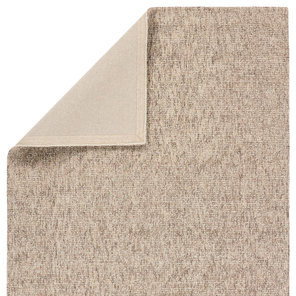 Jaipur Living Oland Handmade Solid White/ Brown Area Rug (12'X15')