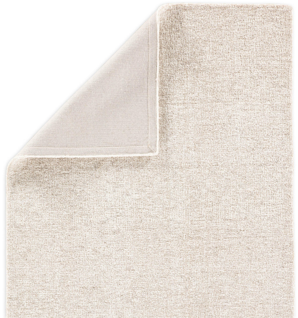 Jaipur Living Oland Handmade Solid Ivory/ Gray Area Rug (9'X12')