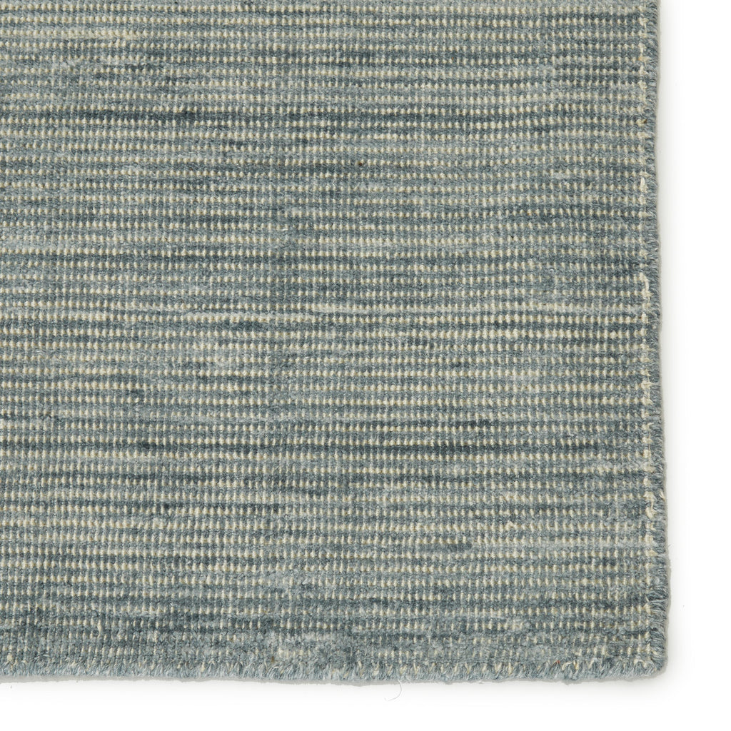 Jaipur Living Danan Handmade Indoor/ Outdoor Solid Blue/ Gray Area Rug (12'X15')