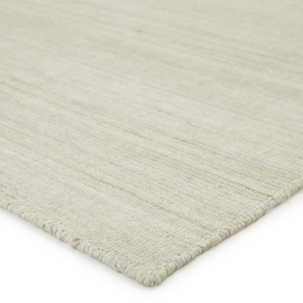 Jaipur Living Danan Handmade Indoor/ Outdoor Solid Ivory/ Light Gray Area Rug (10'X14')