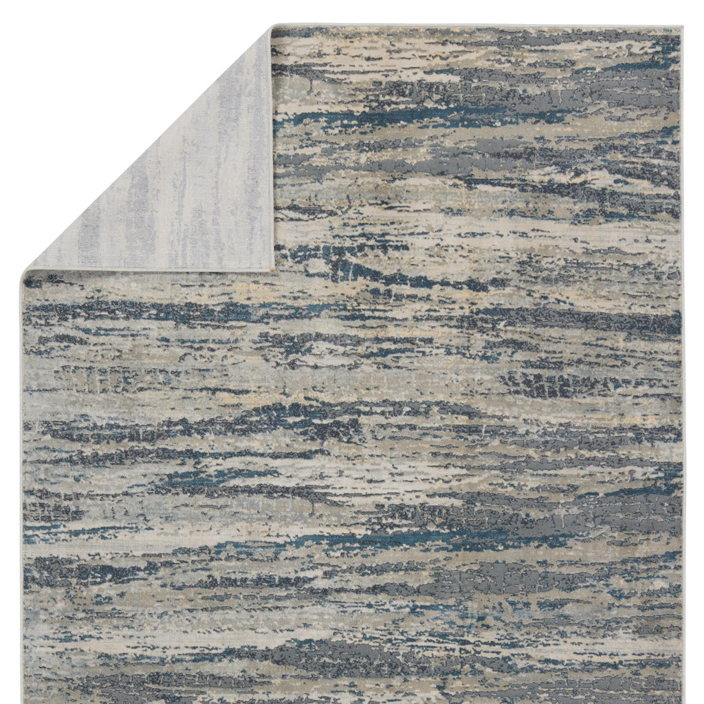 Jaipur Living Anomia Abstract Blue/ Taupe Area Rug (5'3"X7'6")