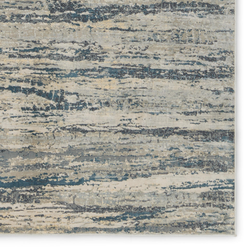 Jaipur Living Anomia Abstract Blue/ Taupe Area Rug (5'3"X7'6")