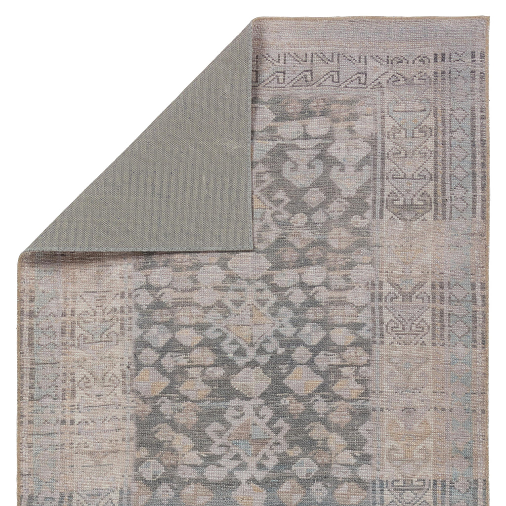 Jaipur Living Oakley Medallion Gray/ Tan Runner Rug (3'X12')