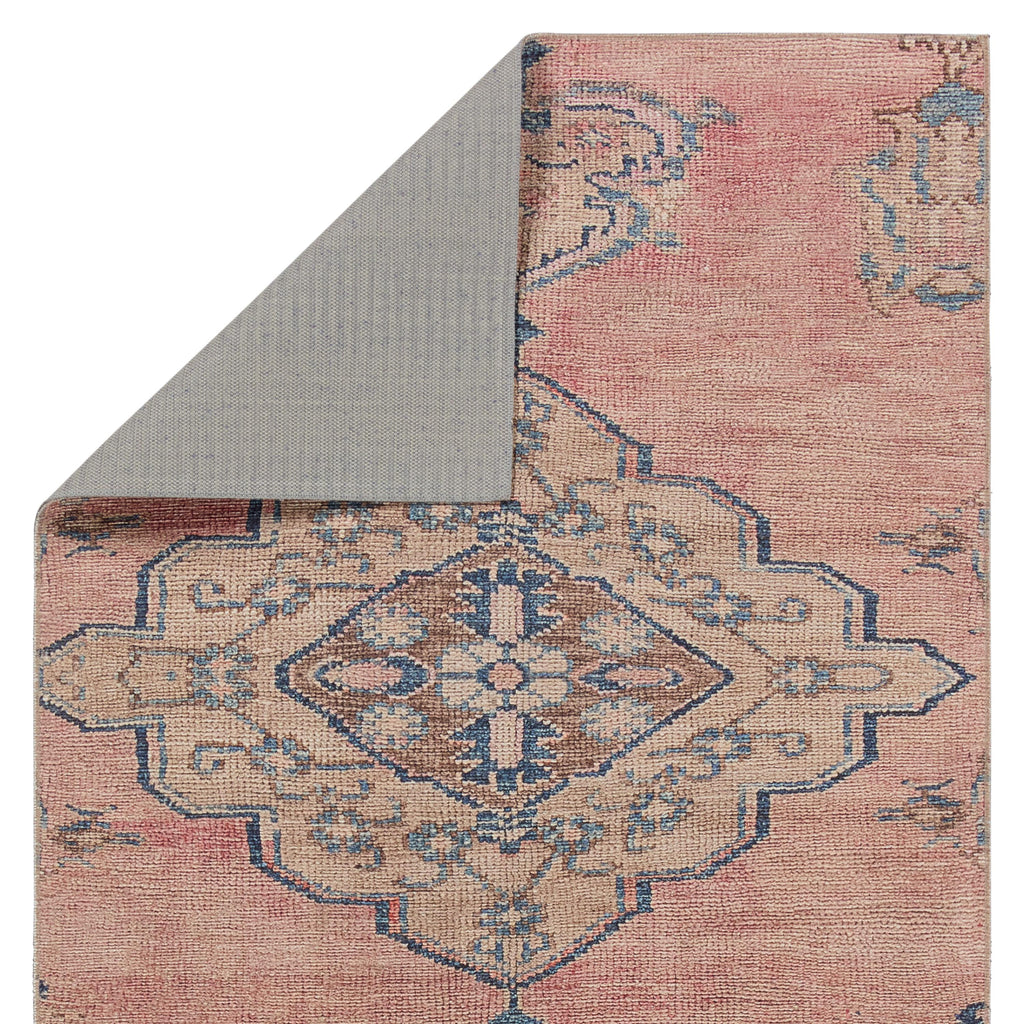 Jaipur Living Clanton Medallion Pink/ Blue Area Rug (2'X3')