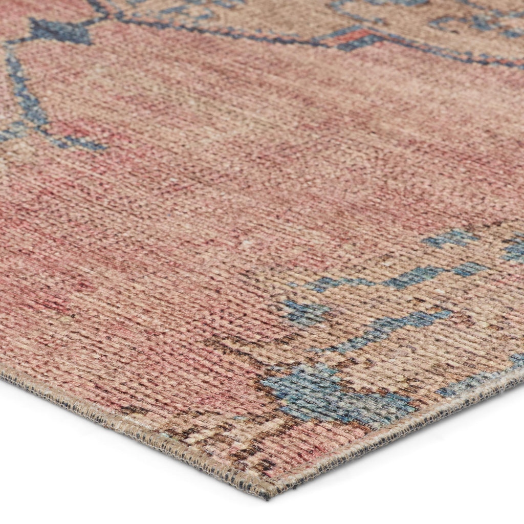 Jaipur Living Clanton Medallion Pink/ Blue Runner Rug (3'X12')