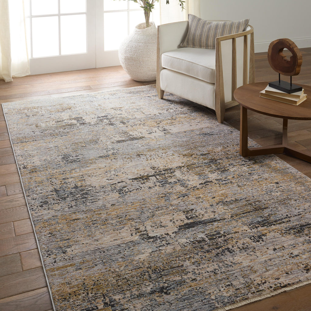 Jaipur Living Elyana Abstract Gray/ Cream Area Rug (5'X8')