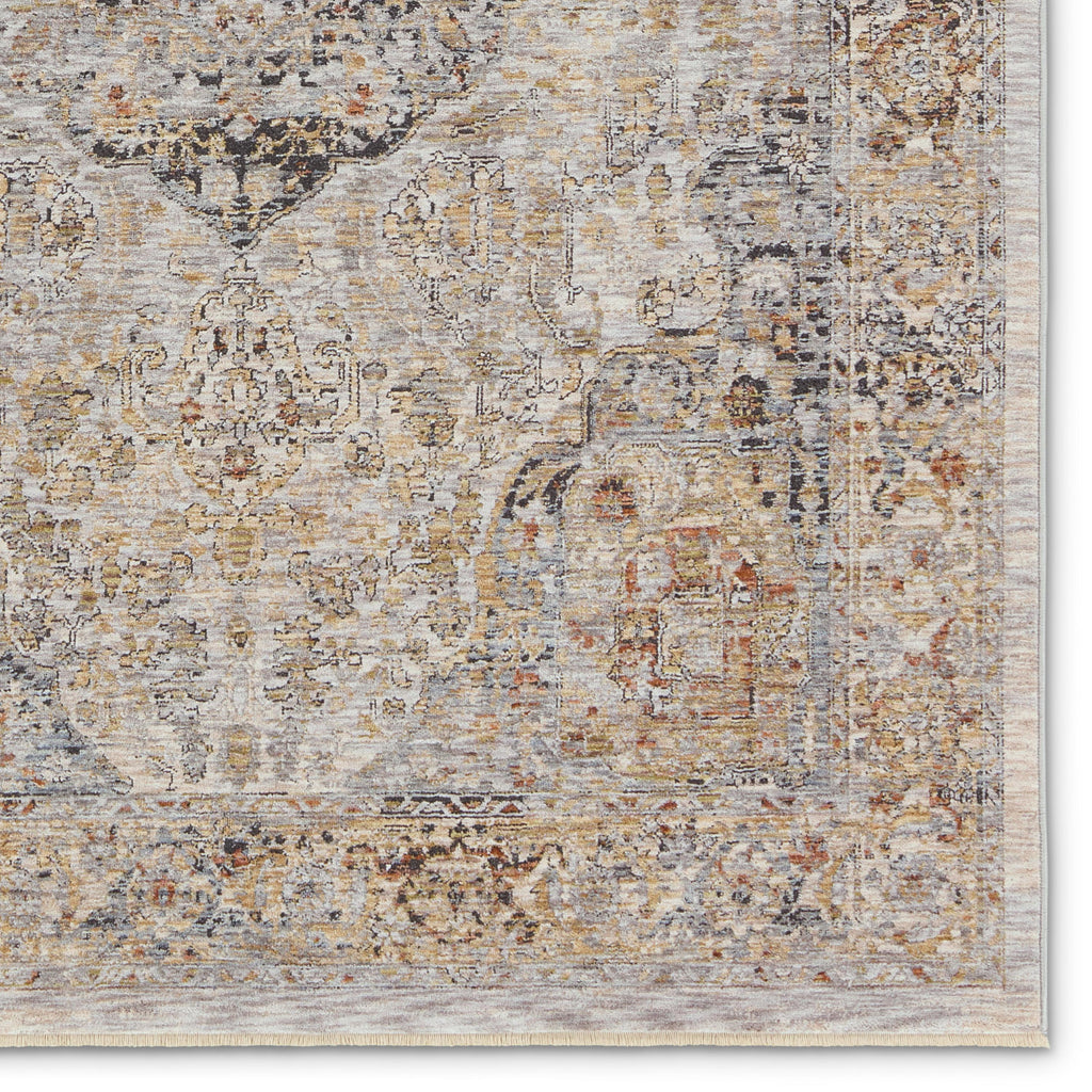 Jaipur Living Jeeda Medallion Gray/ Multicolor Area Rug (10'X14')