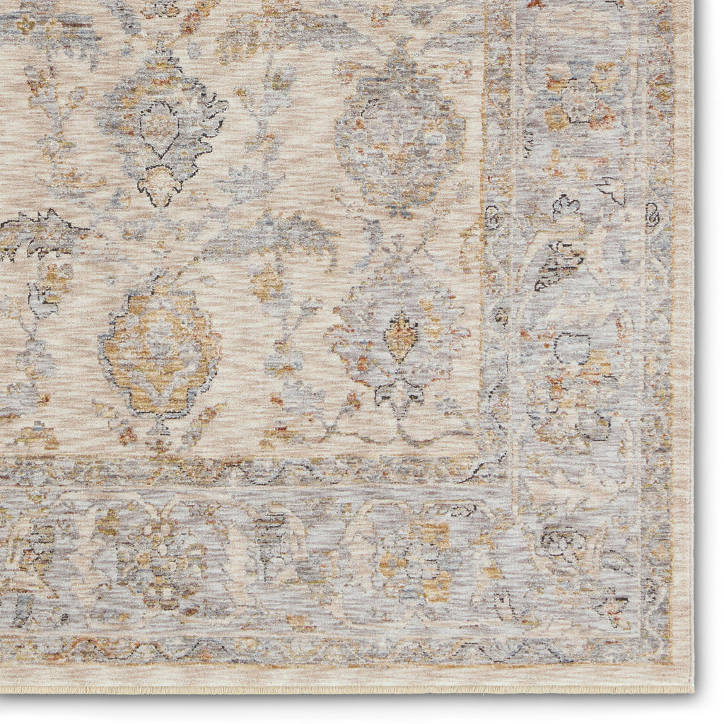 Jaipur Living Anola Medallion Gray/ Beige Area Rug (9'X13')